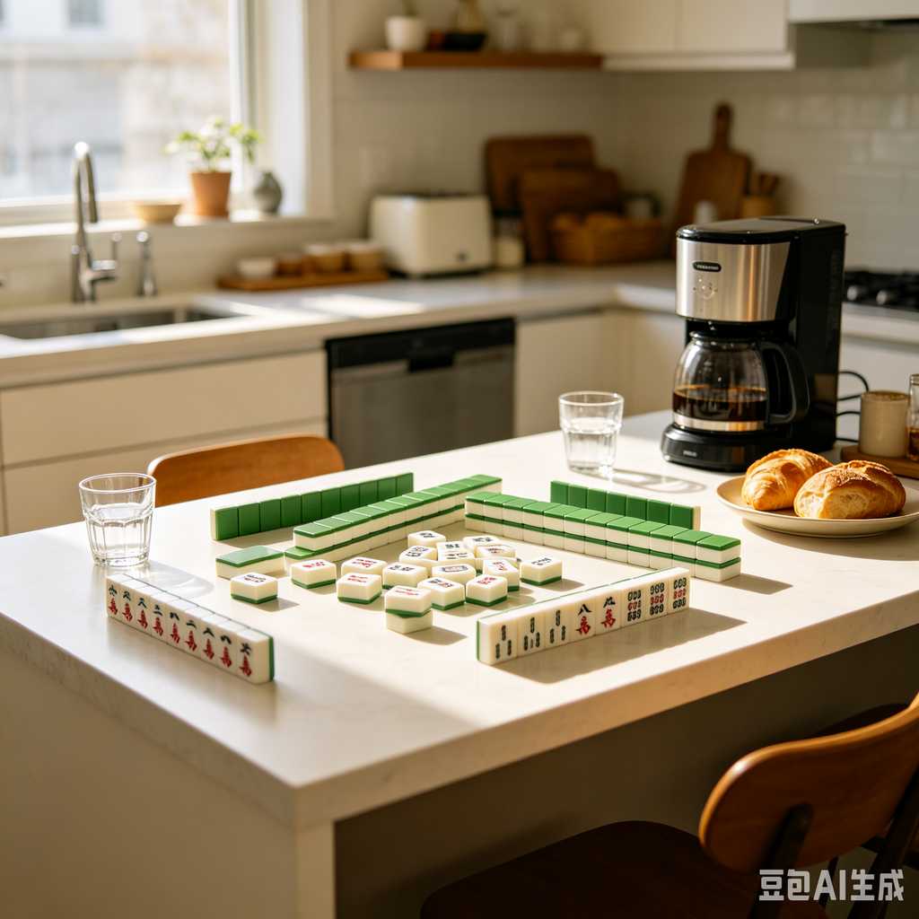 engraved texture mahjong tiles