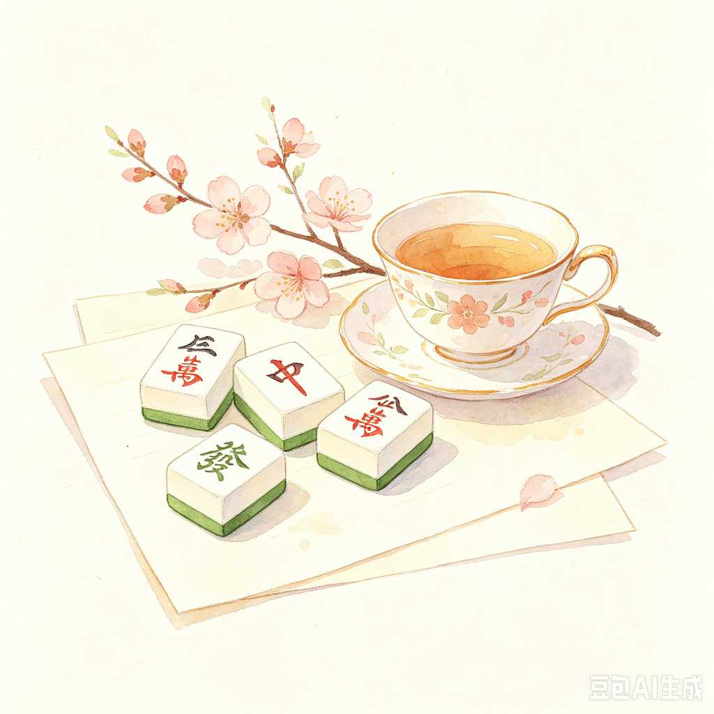 elderly usable mahjong set