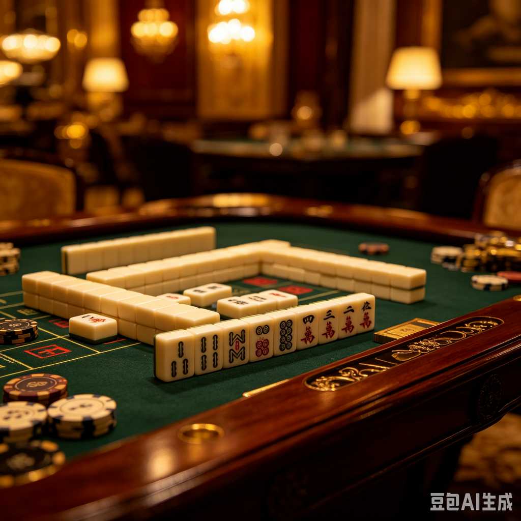 hotel room mahjong set